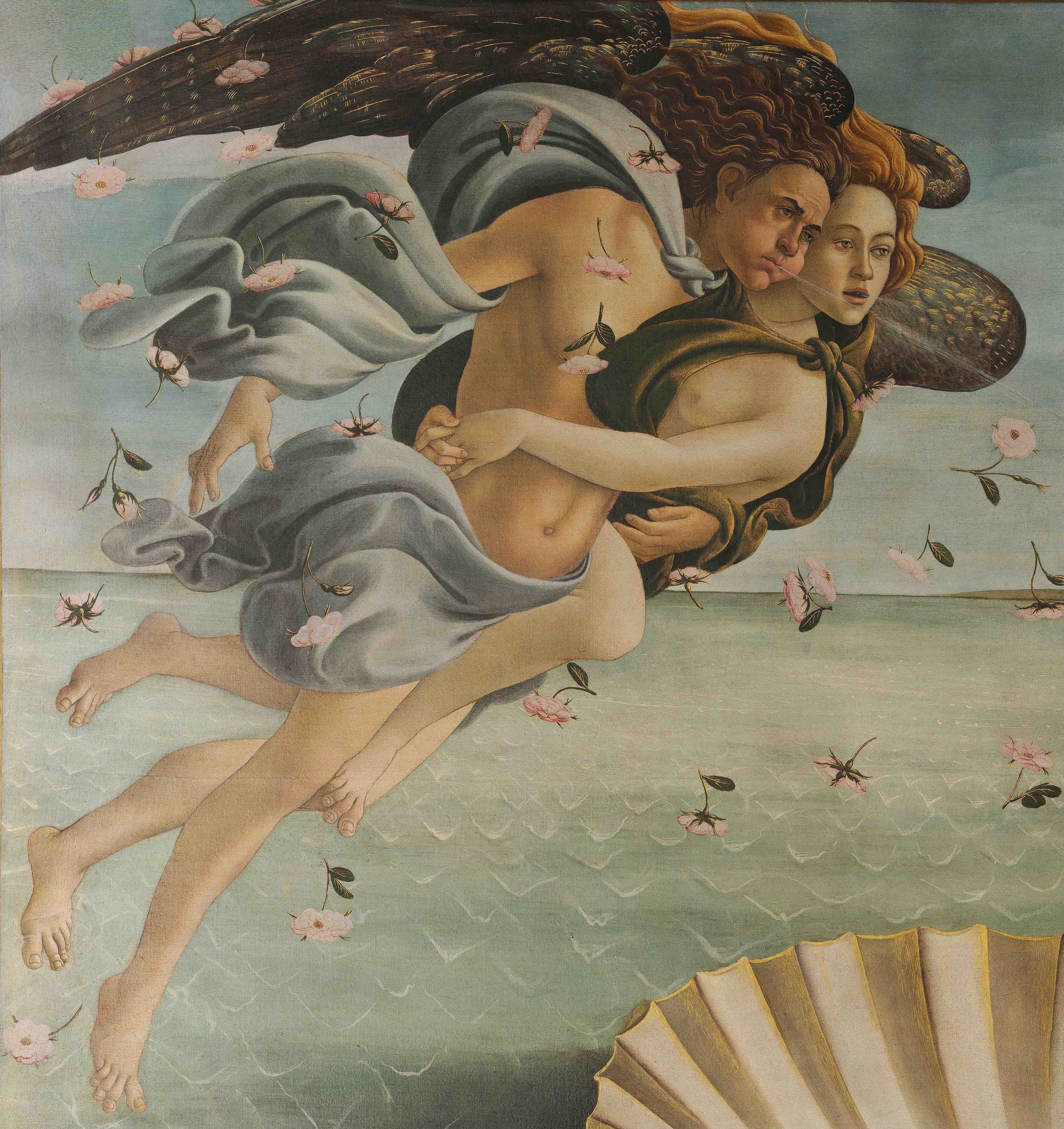 Nascita di Venere (particolare)
